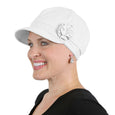 Brighton Newsboy Cap for Chemo Patients Women 100% Cotton 50+ UPF