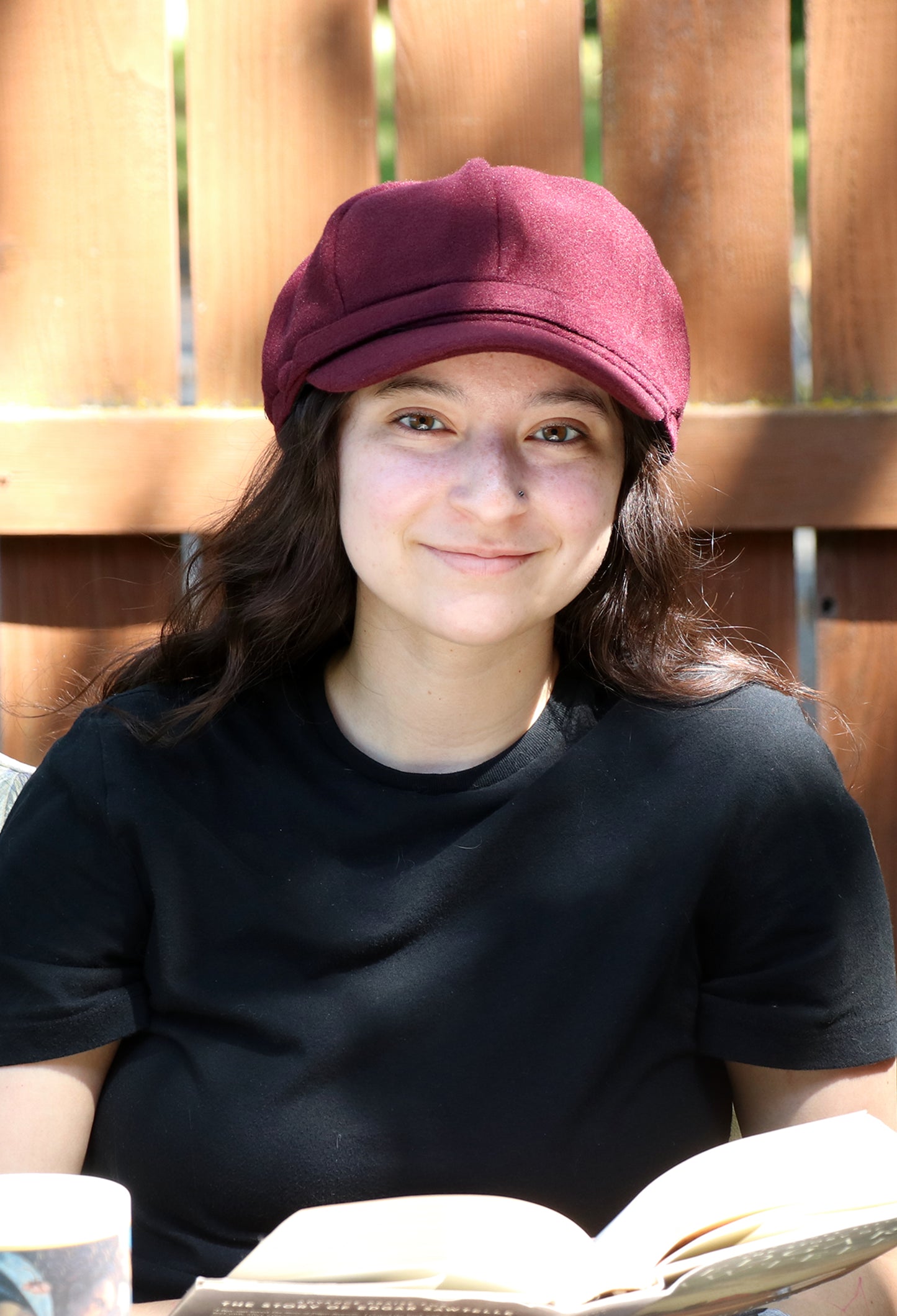 Dylan Newsboy Hat for Women Chemo Headwear Fall & Winter