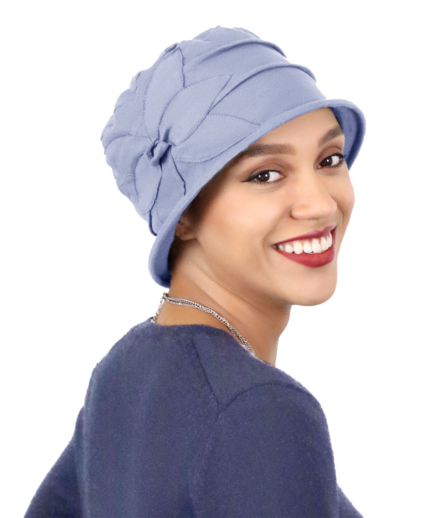 Seattle Chic Combed Cotton Cloche Hat for Women 50+ UPF Sun Protection