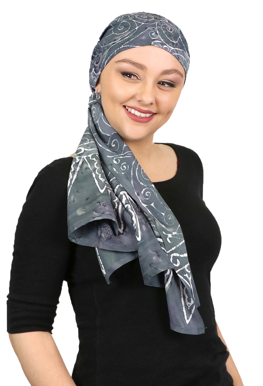 Bali Batik Head Wrap For Women Chemo Scarf Rayon 15" X 60" ALL COLORS