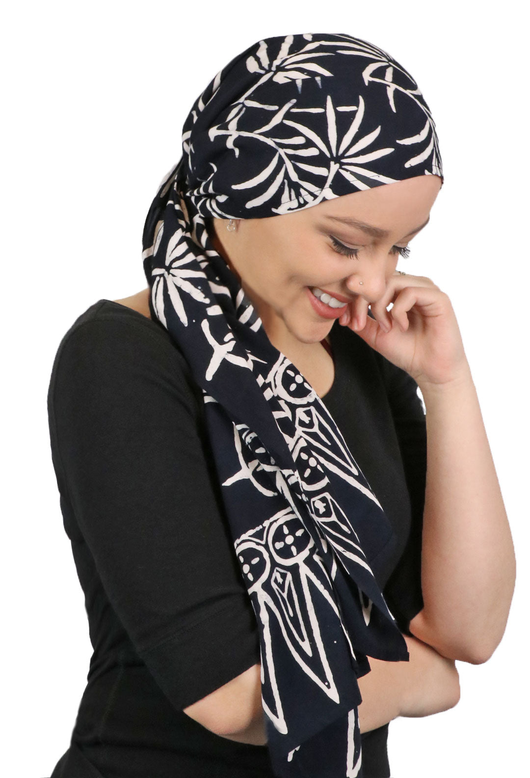 Bali Batik Head Wrap For Women Chemo Scarf Rayon 15" X 60" ALL COLORS