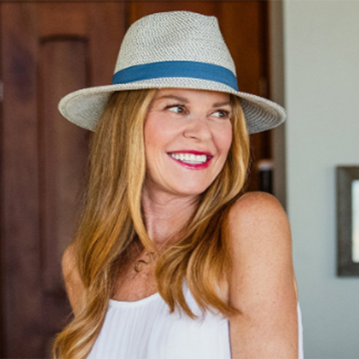 Charlie Petite Fedora Sun Hat for Women with Small Heads 50+ UPF Sun Protection
