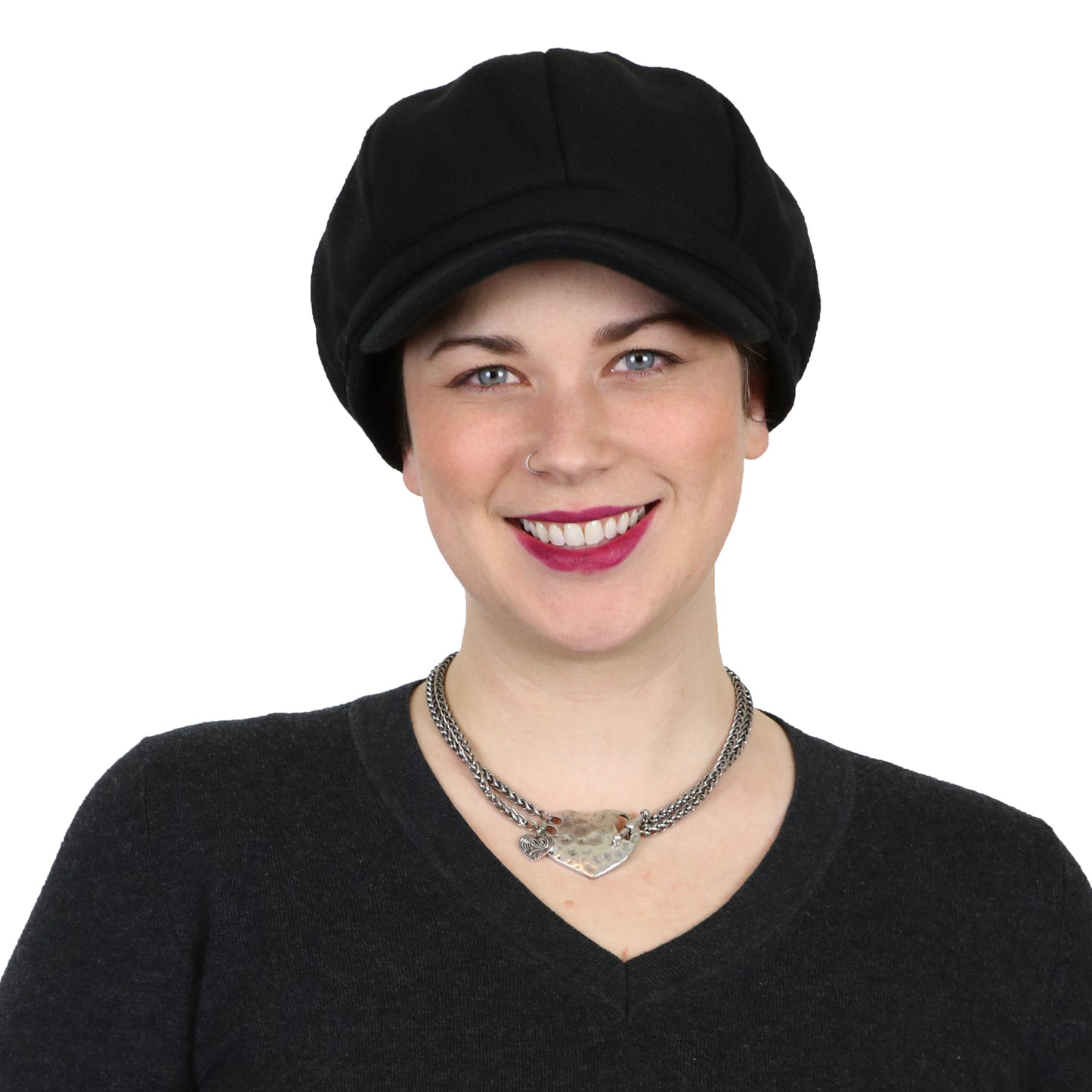 Dylan Newsboy Hat for Women Chemo Headwear Fall & Winter