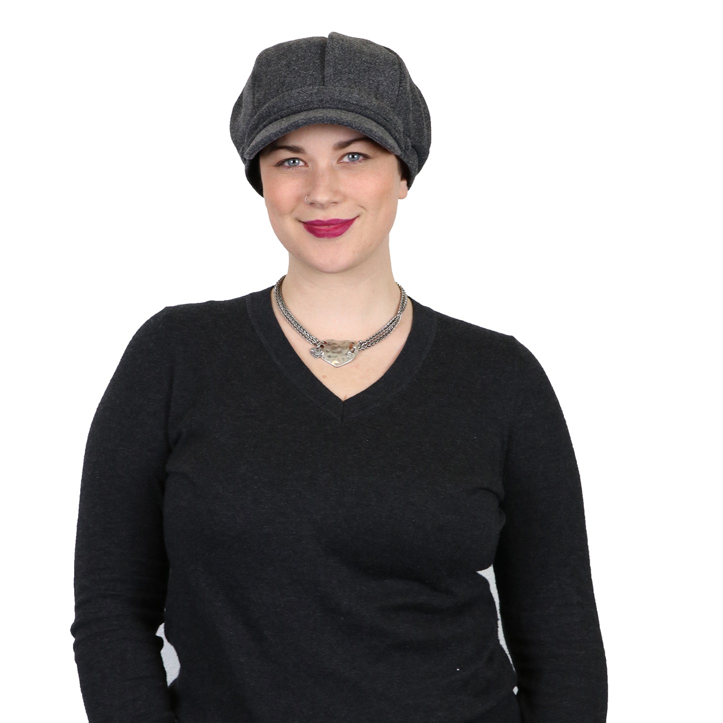 Dylan Newsboy Hat for Women Chemo Headwear Fall & Winter