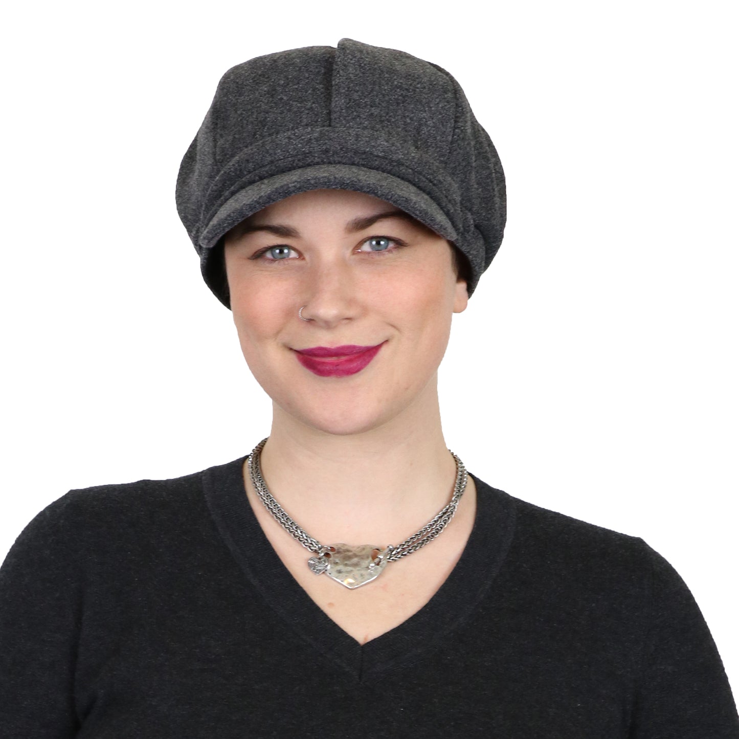 Dylan Newsboy Hat for Women Chemo Headwear Fall & Winter