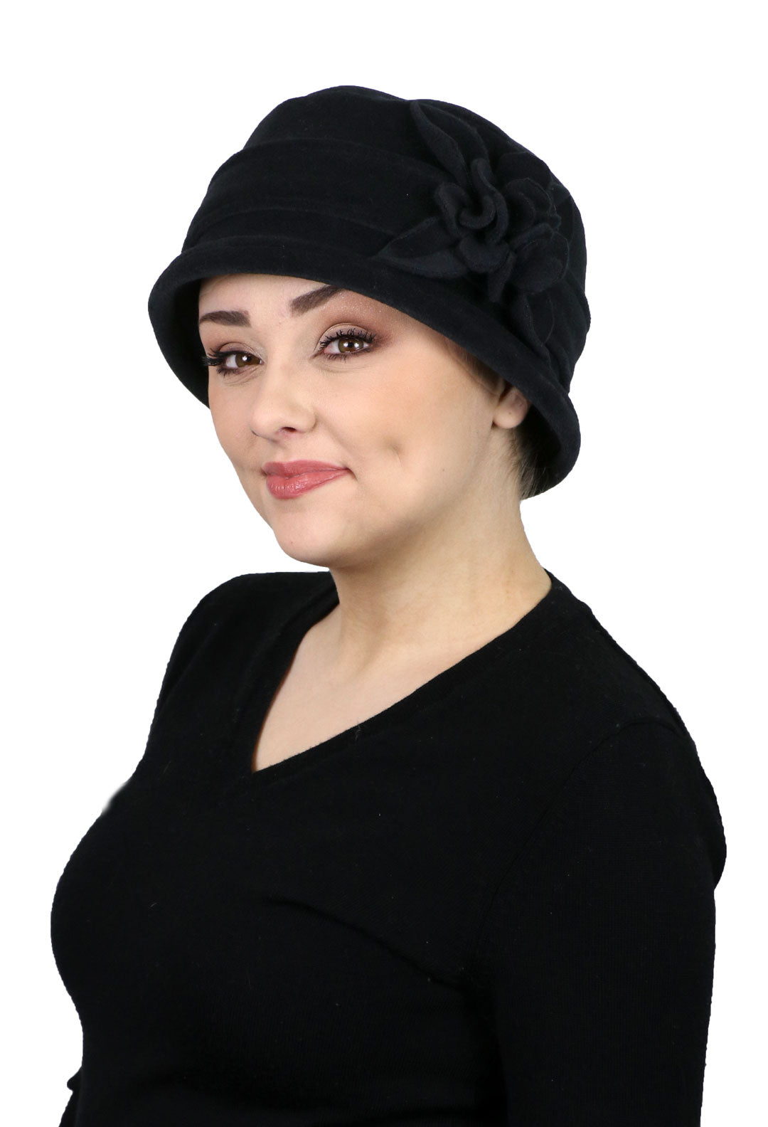 Lizzy Luxury Fleece Cloche Hat for Women CLOSEOUT!