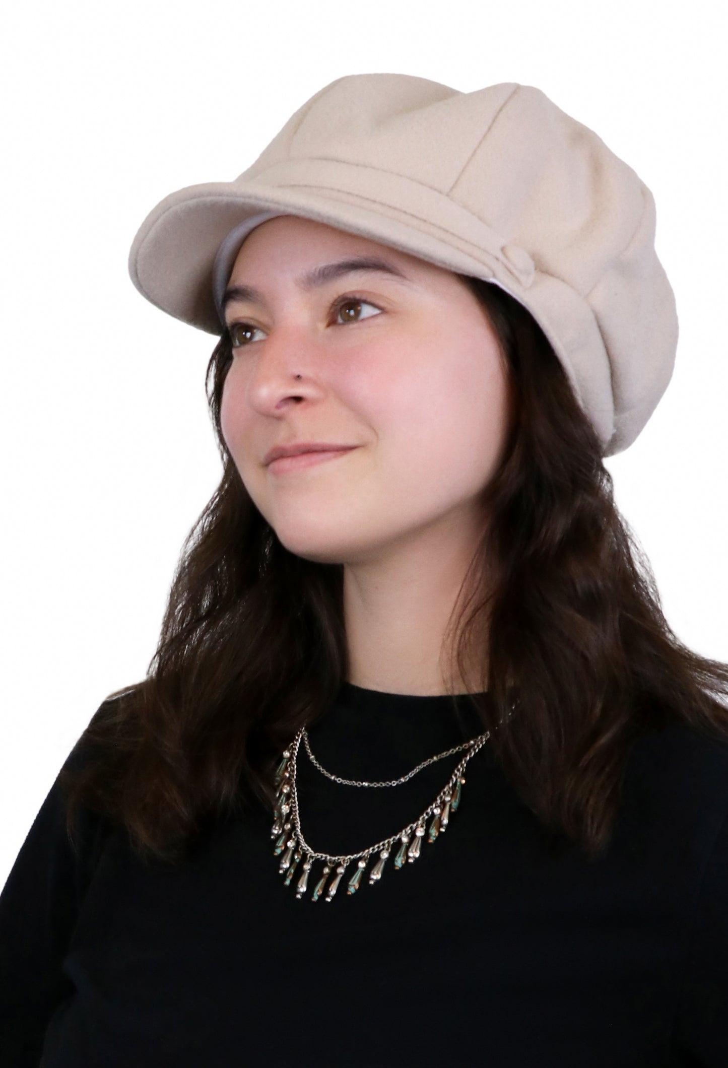 Dylan Newsboy Hat for Women Chemo Headwear Fall & Winter