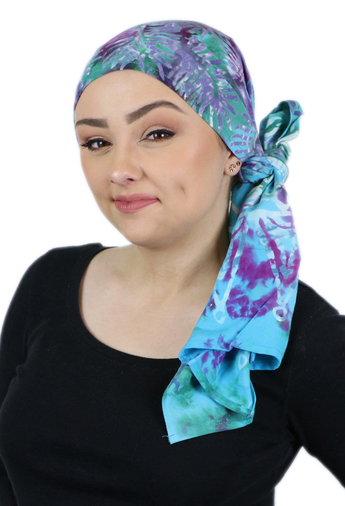Bali Batik Head Wrap For Women Chemo Scarf Rayon 15" X 60" ALL COLORS