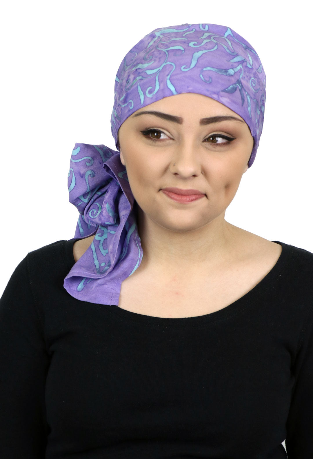 Bali Batik Head Wrap For Women Chemo Scarf Rayon 15" X 60" ALL COLORS