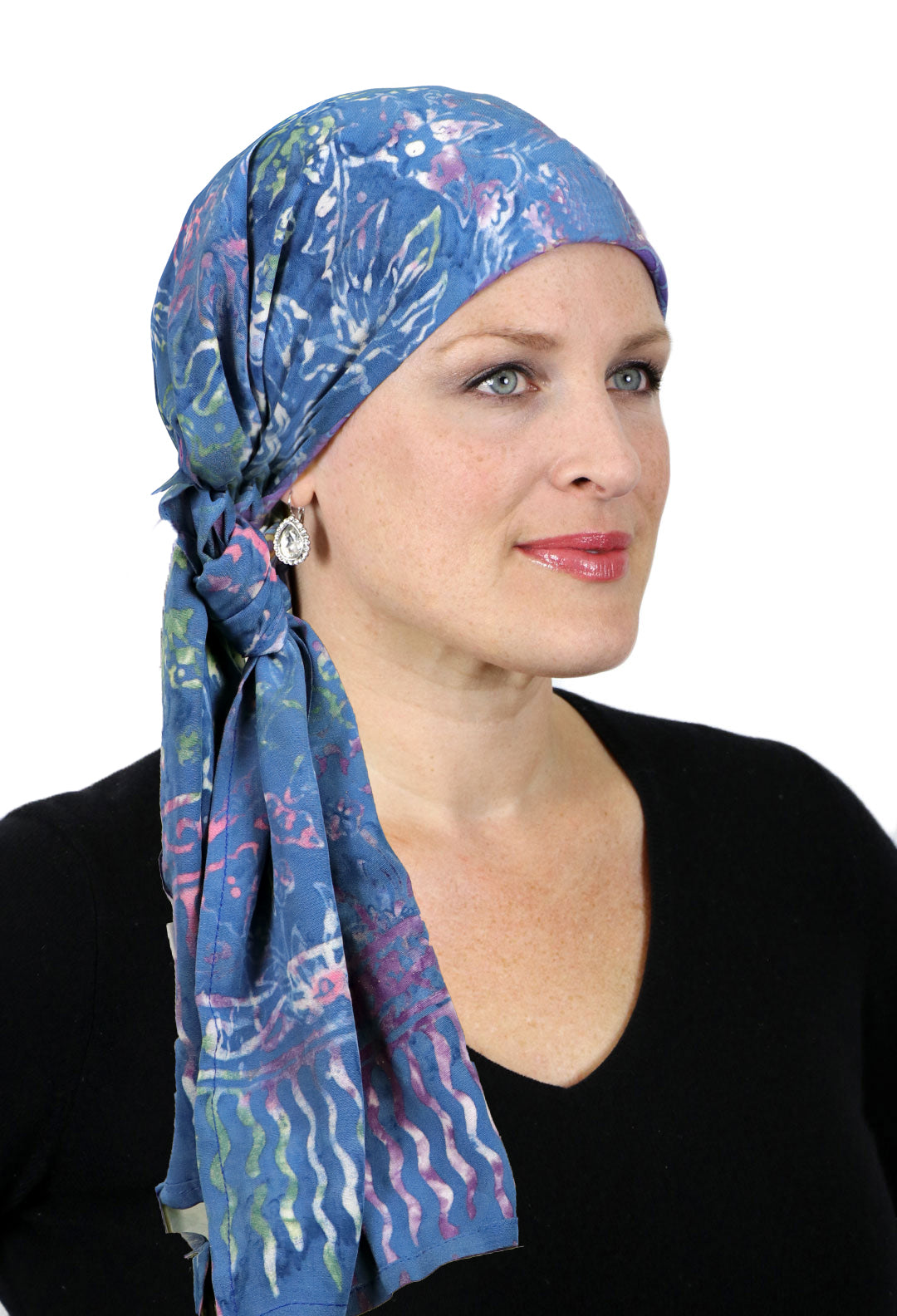 Bali Batik Head Wrap For Women Chemo Scarf Rayon 15" X 60" ALL COLORS