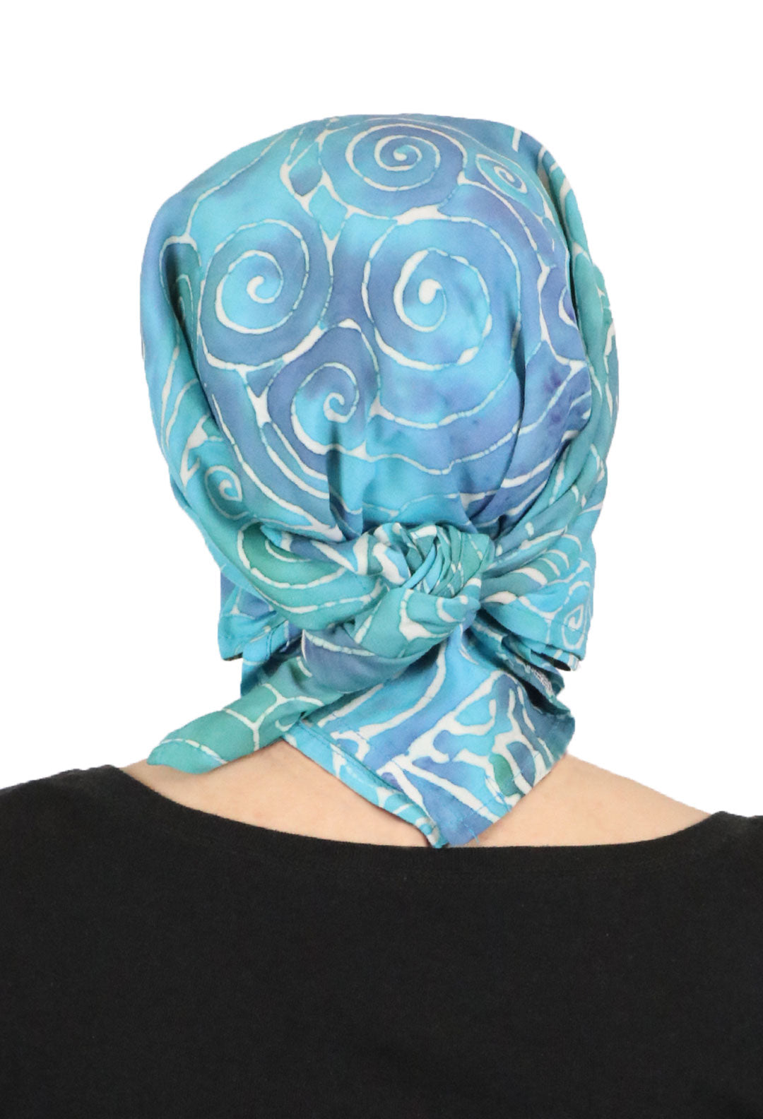 Bali Batik Headscarf Chemo Headwear 50+ UPF Sun Protection 28" x 28"