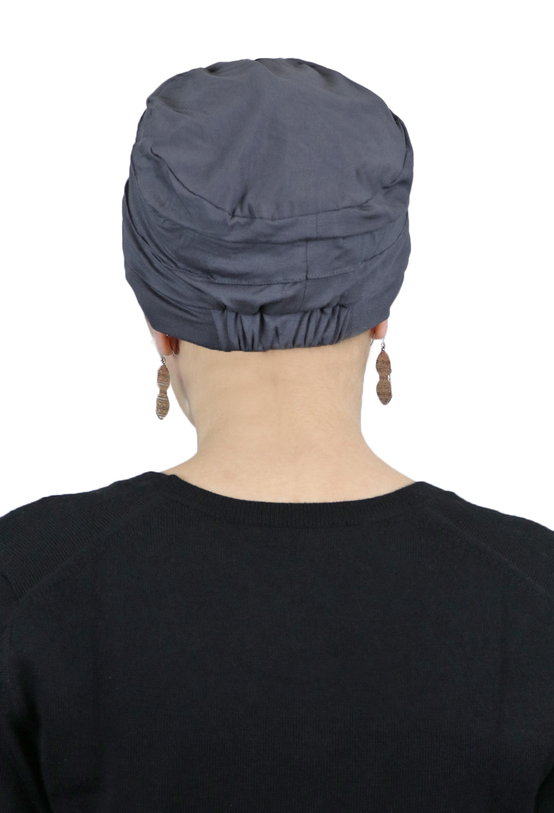 Bamboo 3 Seam Turban Chemo Cap For Cancer Headwear 50+ UPF Sun Protection