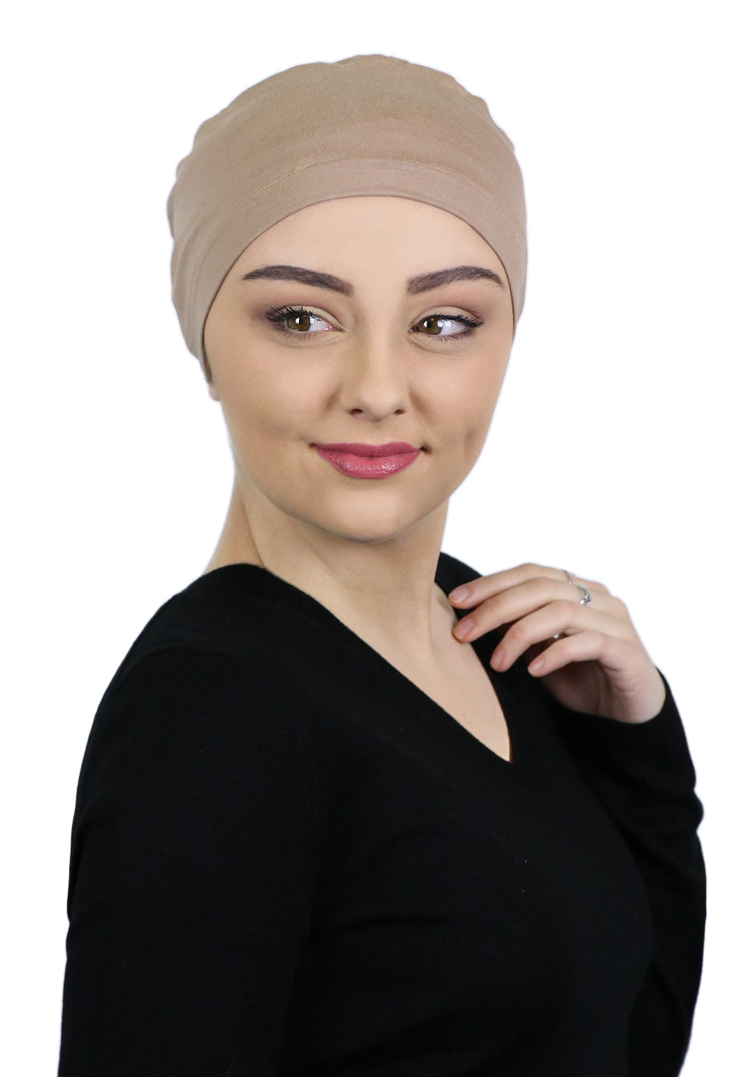 Bamboo Serena Sleep Cap Beanie for Chemo Headwear 50+UPF Sun Protection