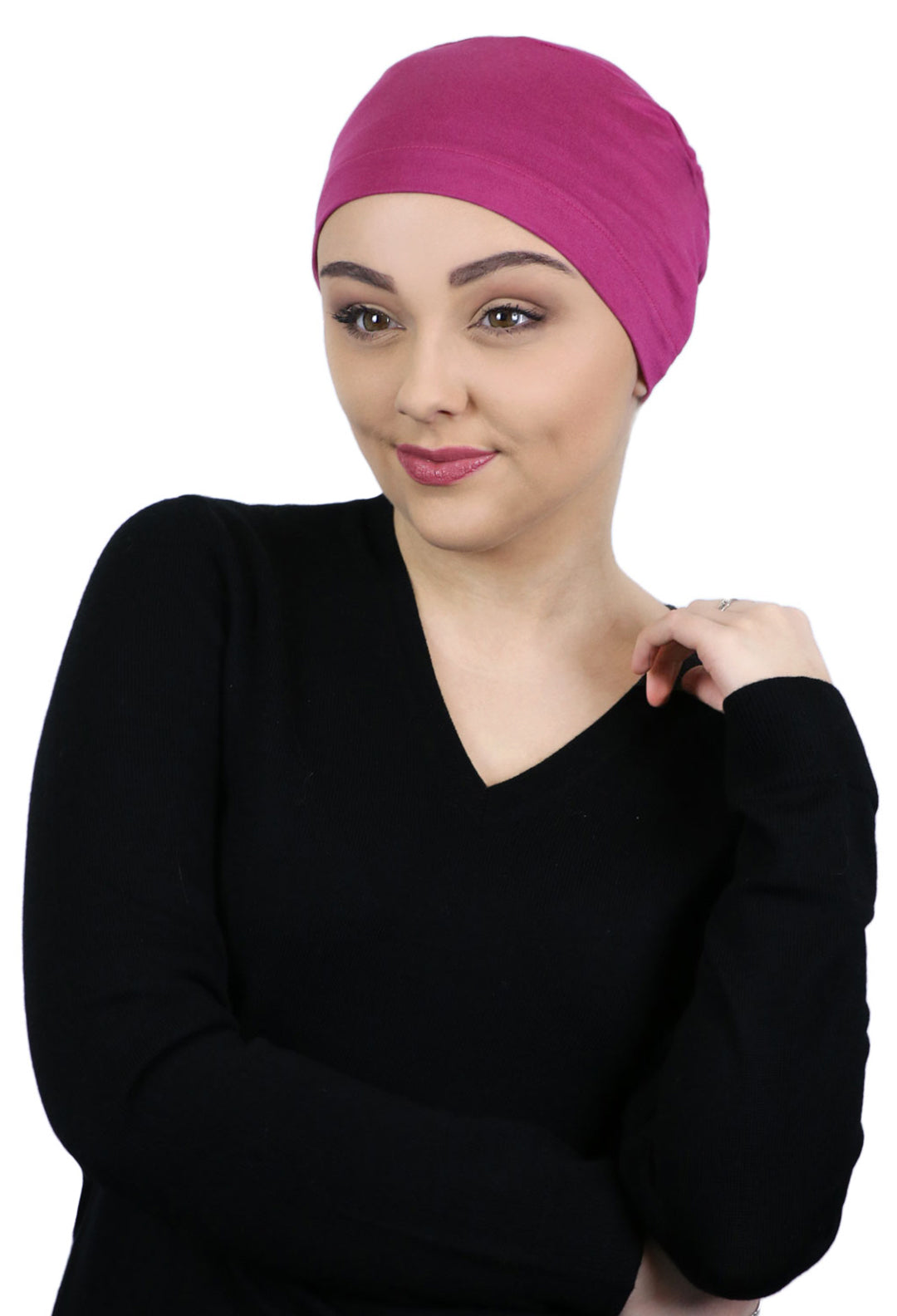 Bamboo Serena Sleep Cap Beanie for Chemo Headwear 50+UPF Sun Protection