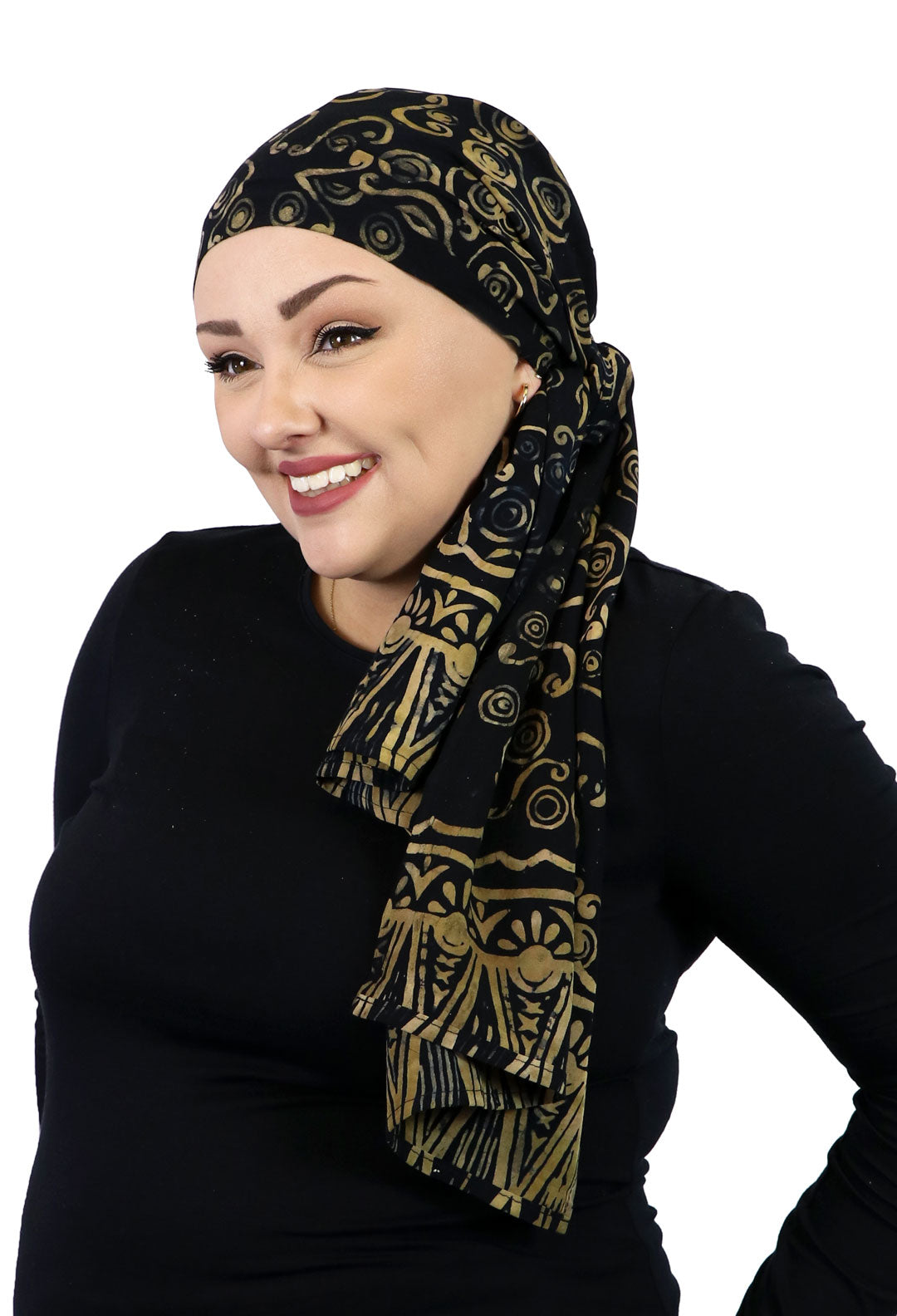 Bali Batik Head Wrap For Women Chemo Scarf Rayon 15" X 60" ALL COLORS