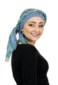 Caracia Cotton Voile Headscarves Lightweight Summer Head Wraps for Chemo Headwear Marabella
