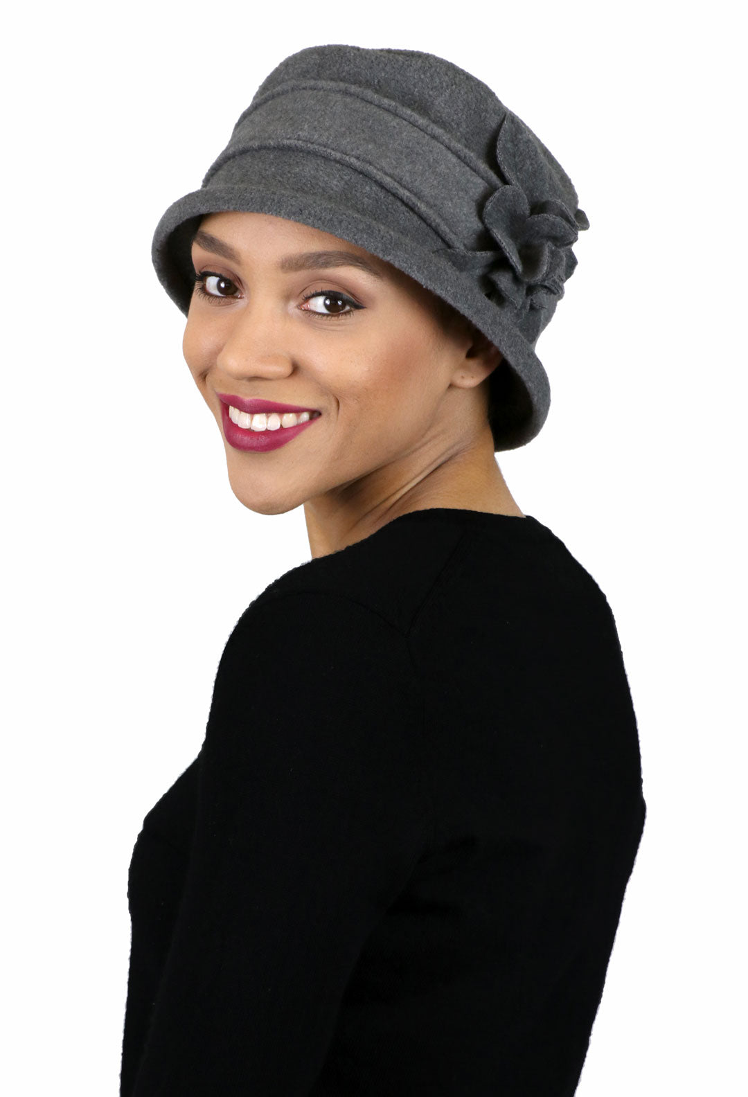 Lizzy Luxury Fleece Cloche Hat for Women CLOSEOUT!