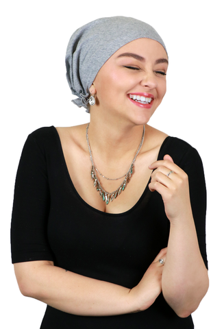 Cotton Head Scarves for Women Chemo Headwear Pre Tied and Easy To Tie