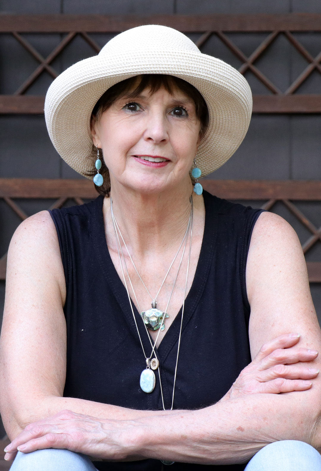 Sausalito Sun Hat for Women with Small Heads Kettle Brim 50+ UPF