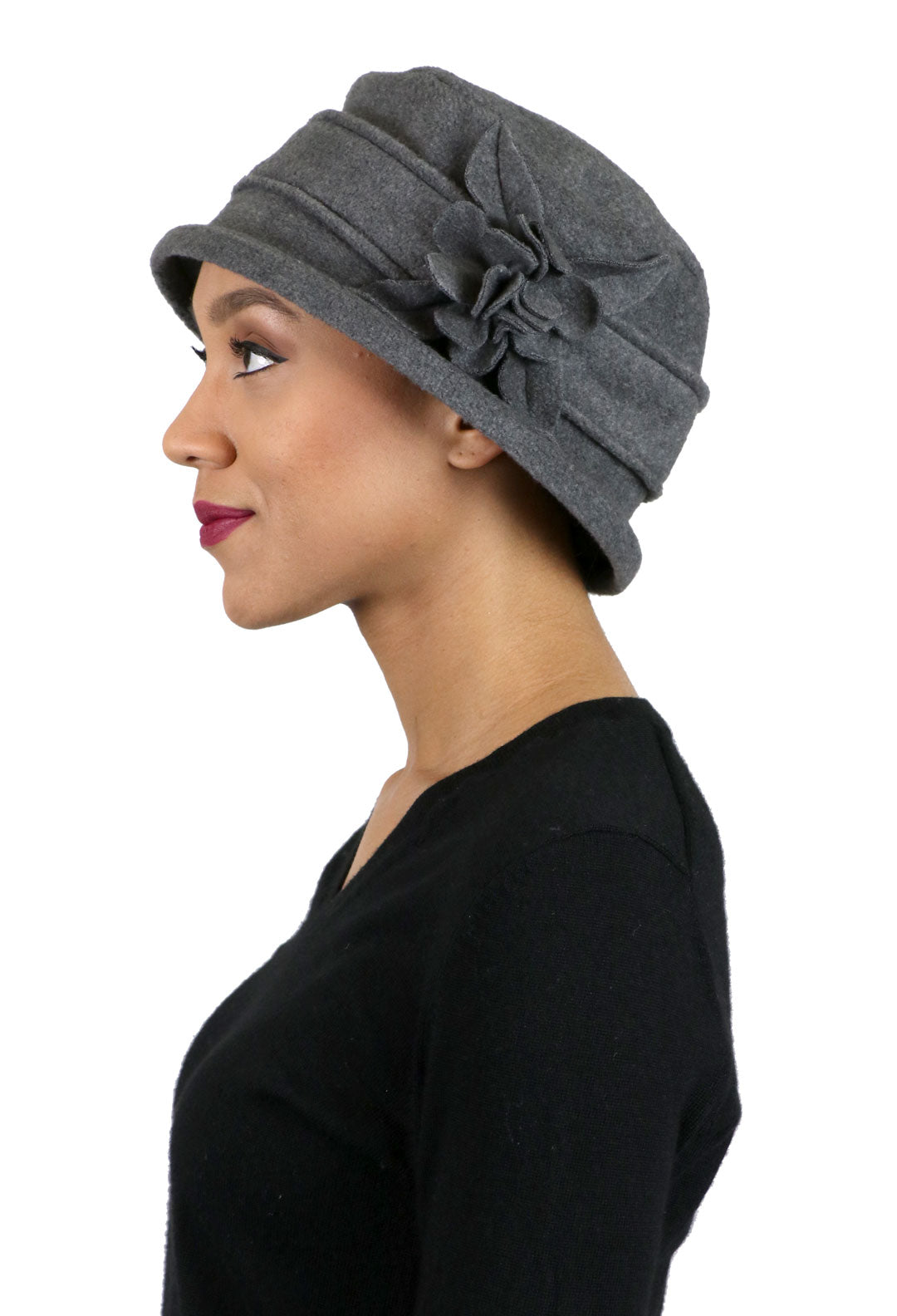 Lizzy Luxury Fleece Cloche Hat for Women CLOSEOUT!