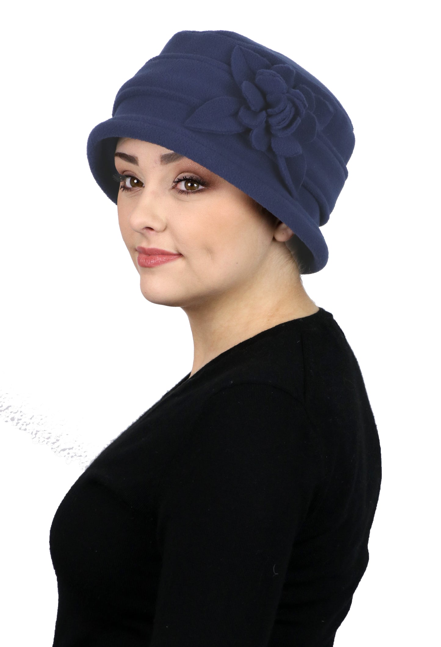 Lizzy Luxury Fleece Cloche Hat for Women CLOSEOUT!
