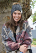 Rae Dunn Love Beanie Knit Hat for Women
