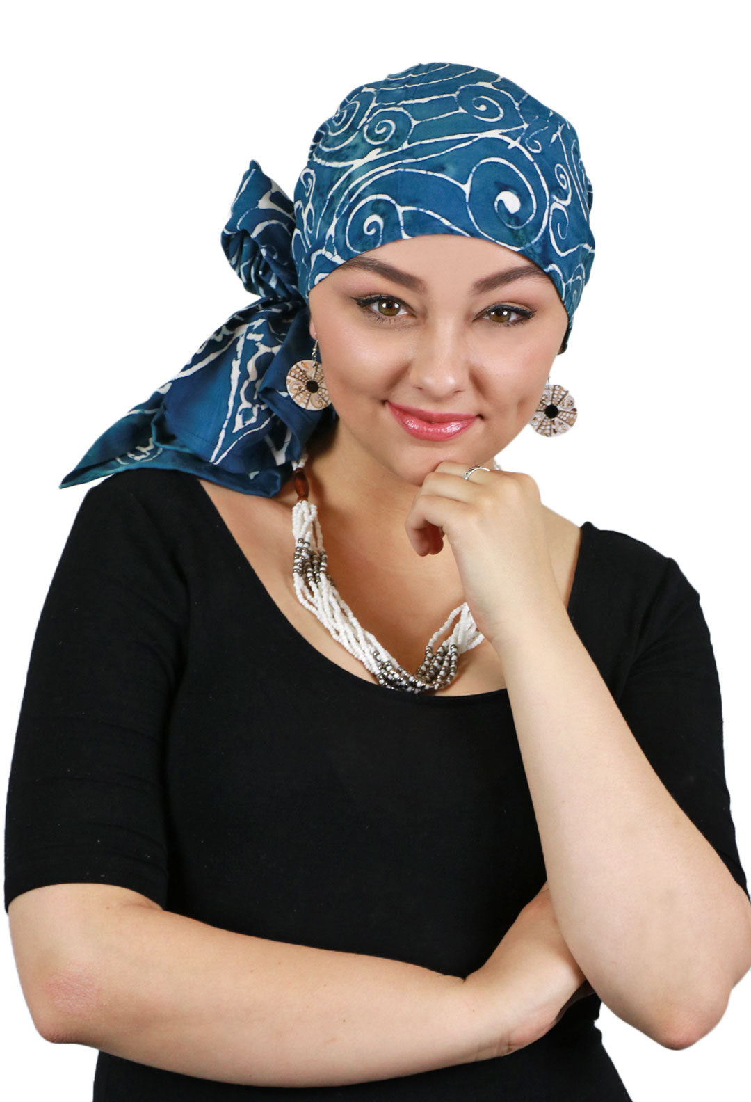 Bali Batik Head Wrap For Women Chemo Scarf Rayon 15" X 60" ALL COLORS