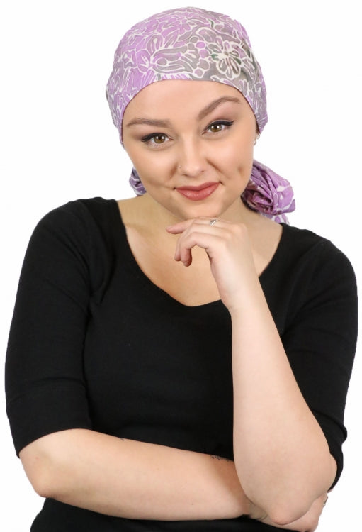 Bali Batik Head Wrap For Women Chemo Scarf Rayon 15" X 60" ALL COLORS