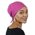 Celeste Cotton Pre Tied Headscarf Chemo Headwear 50+ UPF