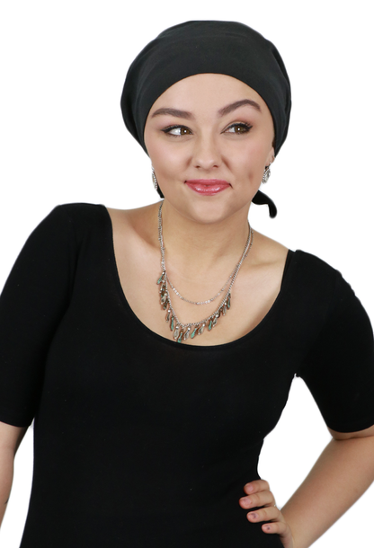 Celeste Cotton Pre Tied Headscarf Chemo Headwear 50+ UPF