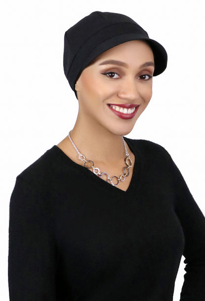 Whimsy Sport Soft Cotton Hat Chemo Headwear All Colors 50+UPF Sun Protection