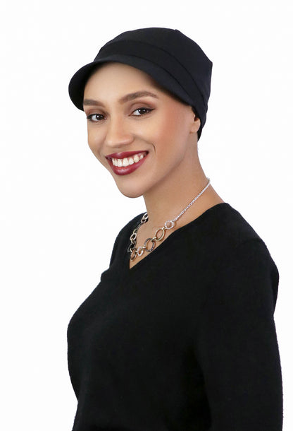 Whimsy Sport Soft Cotton Hat Chemo Headwear All Colors 50+UPF Sun Protection