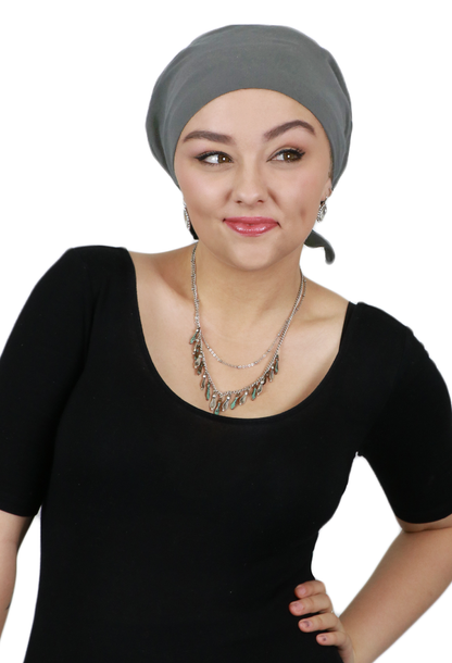 Celeste Cotton Pre Tied Headscarf Chemo Headwear 50+ UPF