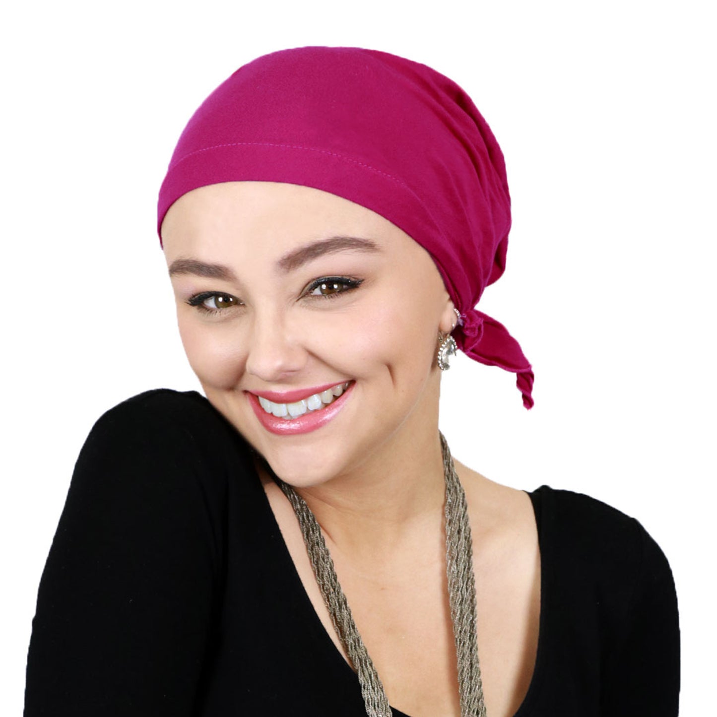Celeste Cotton Pre Tied Headscarf Chemo Headwear 50+ UPF