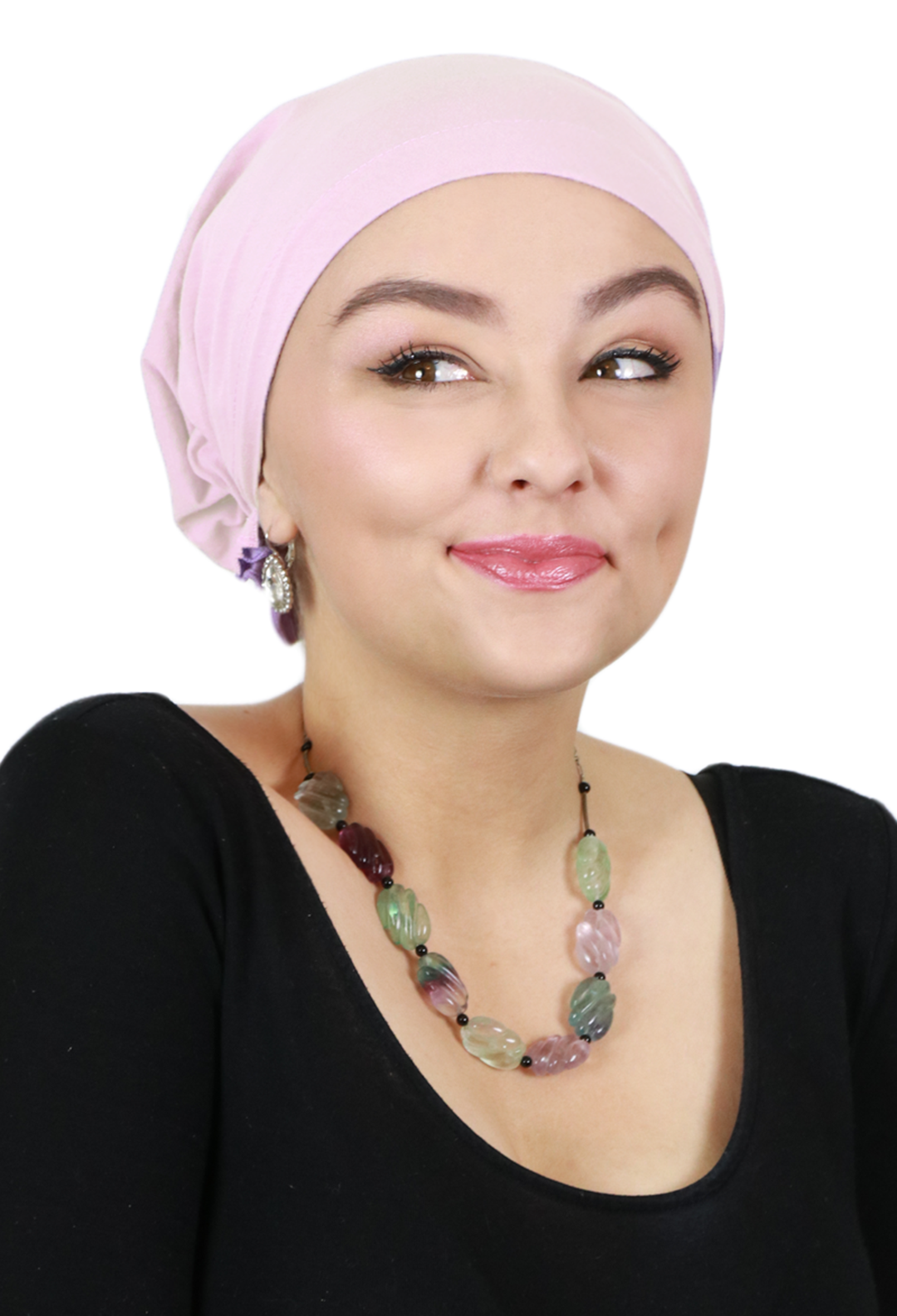 Celeste Cotton Pre Tied Headscarf Chemo Headwear 50+ UPF