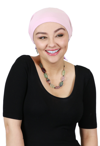 Celeste Cotton Pre Tied Headscarf Chemo Headwear 50+ UPF