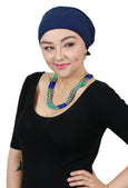 Celeste Cotton Pre Tied Headscarf Chemo Headwear 50+ UPF