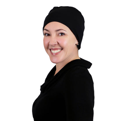 Bamboo Comfy Cap Chemo Sleep Beanie Moisture Wicking