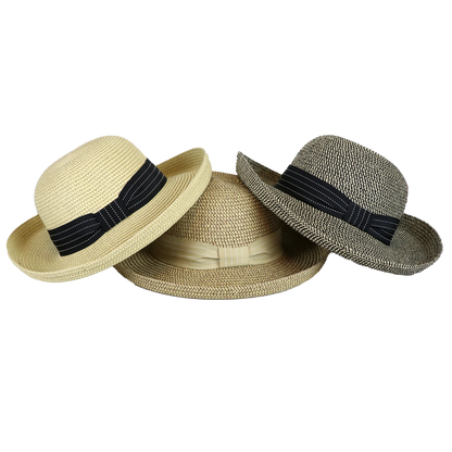 Monterey Kettle Brim Sun Hat for Women 50+ UPF Adjustable for Petite Heads