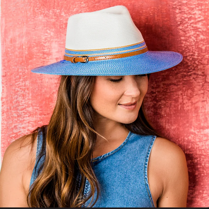 Belize Petite Fedora Sun Protection Hat for Women with Small Heads 50+ UPF