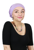 Celeste Cotton Pre Tied Headscarf Chemo Headwear 50+ UPF