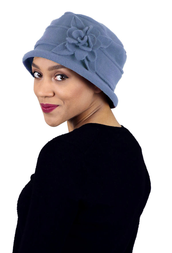Lizzy Luxury Fleece Cloche Hat for Women Chemo Headwear Cancer Head Coverings
