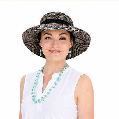 Monterey Kettle Brim Sun Hat for Women 50+ UPF Adjustable for Petite Heads