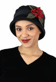Olivia Luxury Fleece Cloche Hat For Women Double Layer Fleece