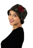 Olivia Luxury Fleece Cloche Hat For Women Double Layer Fleece