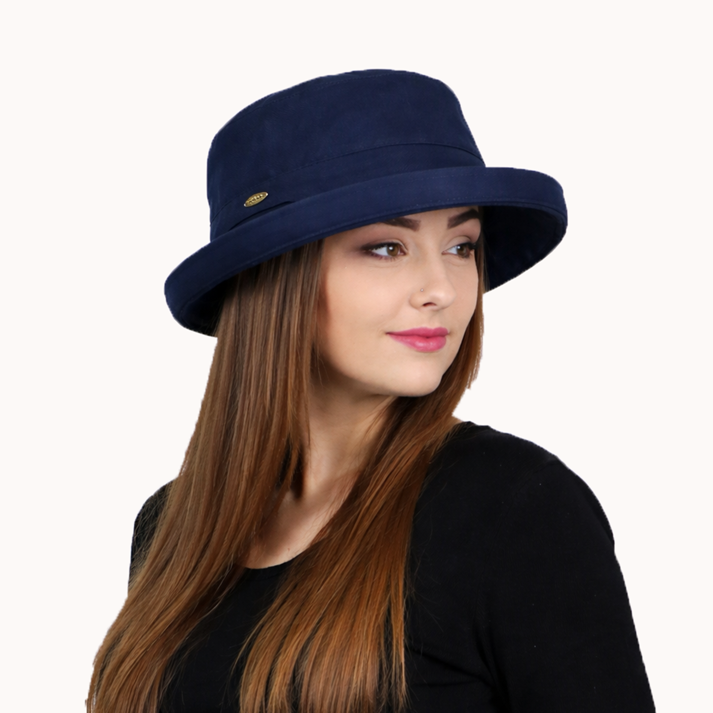 Catalina Small Brimmed Sun Hat for Women Adjustable for Small to Medium Heads 50+ UPF