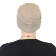 Luxury Fleece Pillbox Hat for Women Chemo Hat