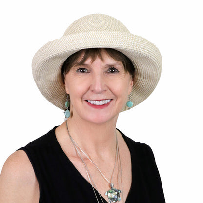 Petite Sausalito Sun Hat for Women with Small Heads 50+ UPF 2.5 Inch Brim