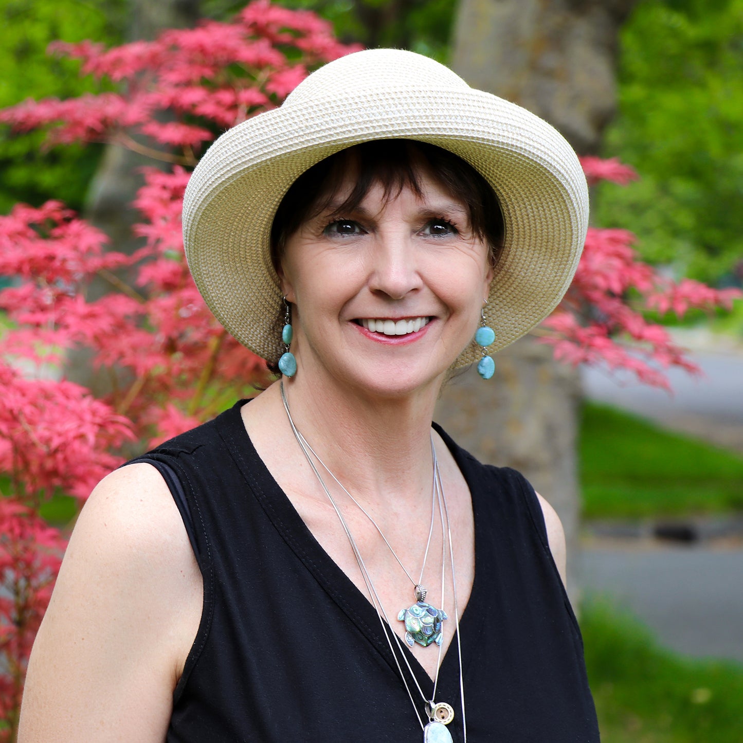 Petite Sausalito Sun Hat for Women with Small Heads 50+ UPF 2.5 Inch Brim