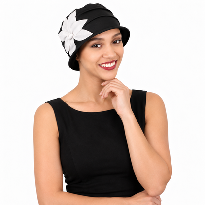 Seattle Chic Combed Cotton Cloche Hat for Women 50+ UPF Sun Protection